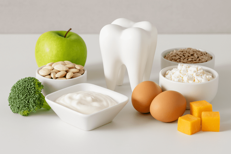 ¿Qué alimentos pueden ayudar a fortalecer el esmalte dental?